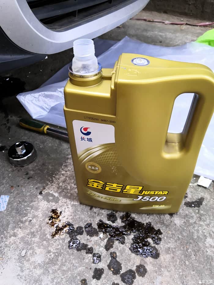 【图】咋天自已换了机油_乐驰论坛_汽车之家论坛