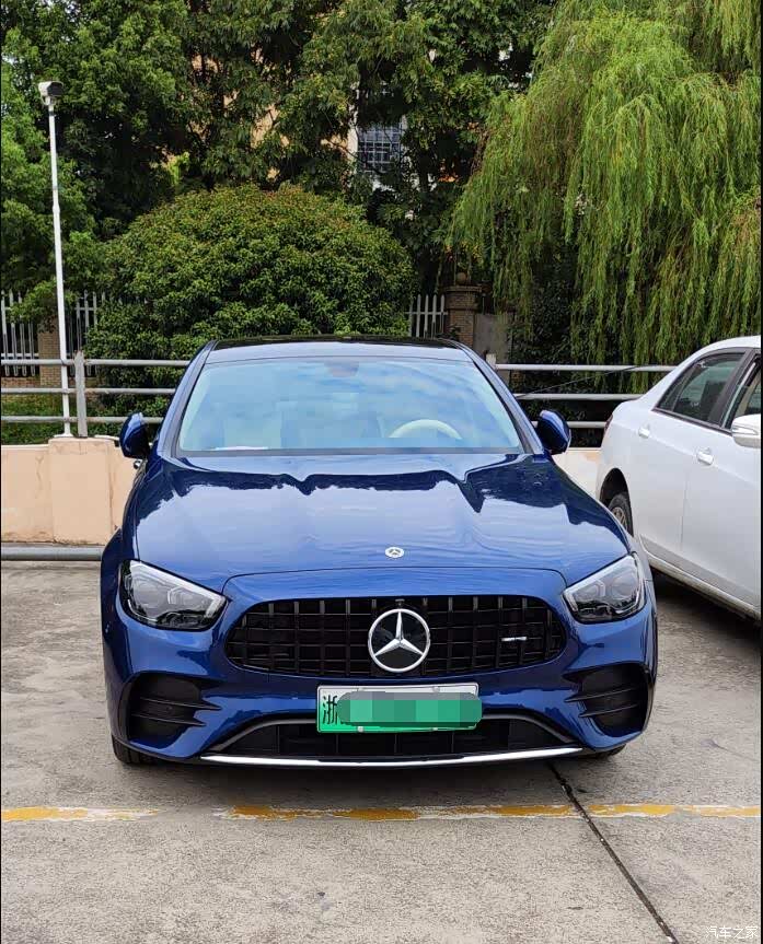 【图】奔驰e350el游艇蓝使用满1个月体验 改装报告_奔驰e级论坛_汽车
