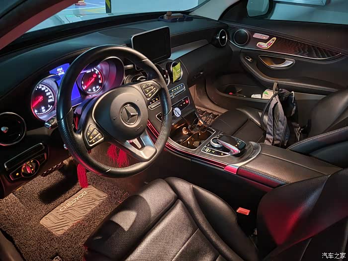 【图】出个人用16年9月c200l白外黑内_奔驰c级论坛_汽车之家论坛