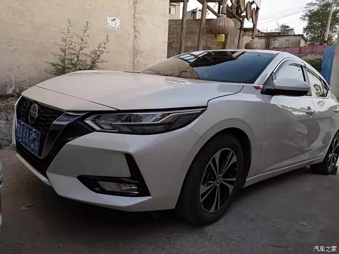 黄昏之下一抹白14代轩逸cvt智享版购车记