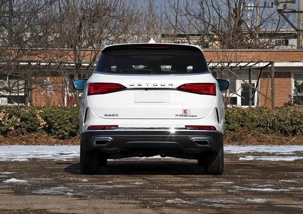 【图】铝合金轮毂,银灰色双五辐式造型,看上去比较立体的_捷途x95论坛