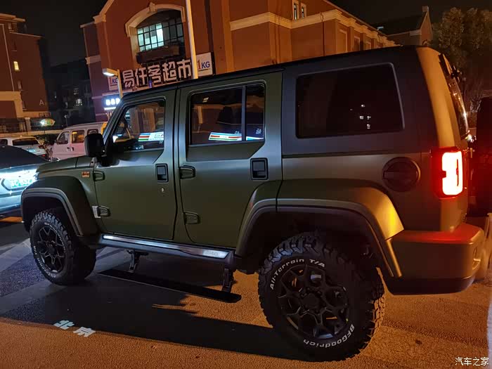 bj40固铂换百路驰后~~确实帅炸