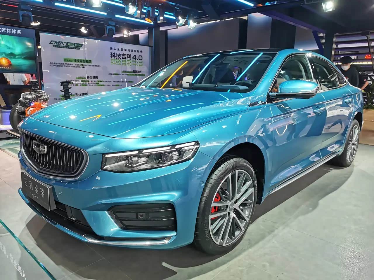 北京车展实拍吉利preface星瑞