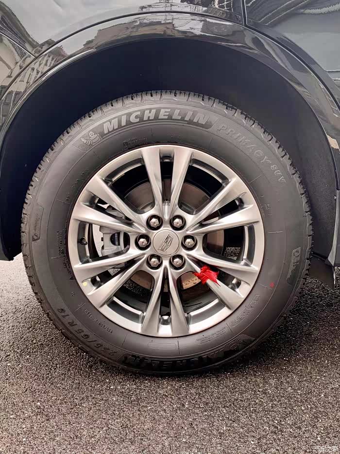 【图】出凯迪拉克xt5二豪原装轮胎,精抛轮毂_凯迪拉克xt6论坛_汽车之