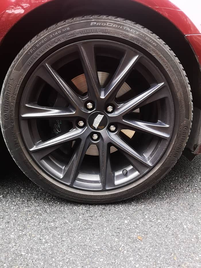 【图】ct4顶配轮毂轮胎_凯迪拉克ct4论坛_汽车之家论坛
