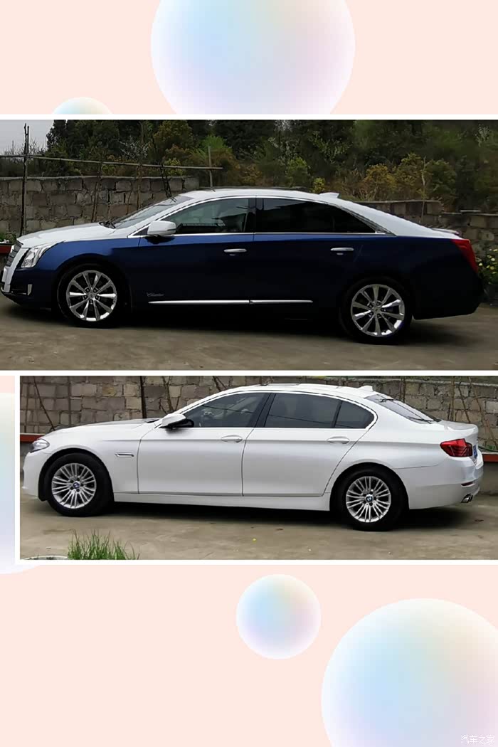 【图】我的蓝白双拼xts_凯迪拉克xts论坛_汽车之家论坛