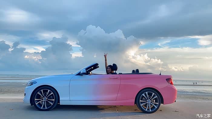 出21年2月的19款宝马225敞篷运动款