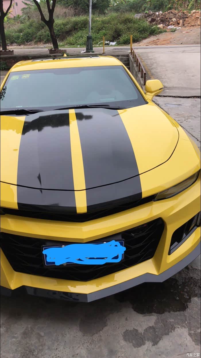 各位科迈罗车友 谁的车有贴拉花 可以上图看看嘛?