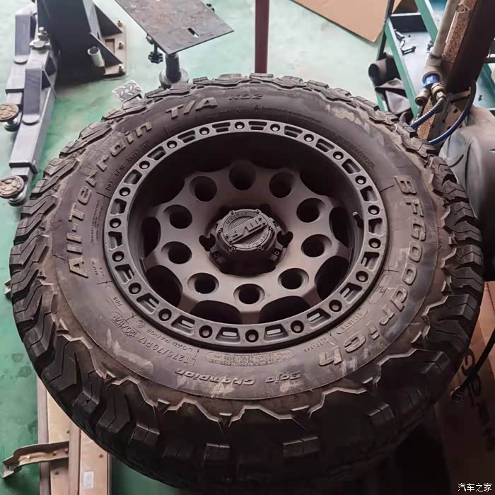 长城炮升级轮毂轮胎
