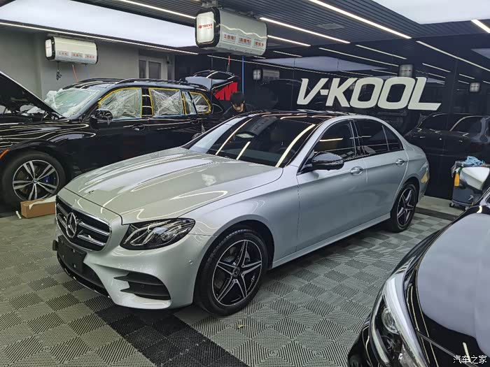 【图】铱银色e260贴uppf隐形车衣_奔驰e级论坛_汽车之家论坛