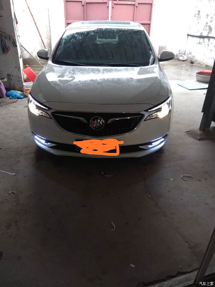 手动英朗改装雾灯和导航