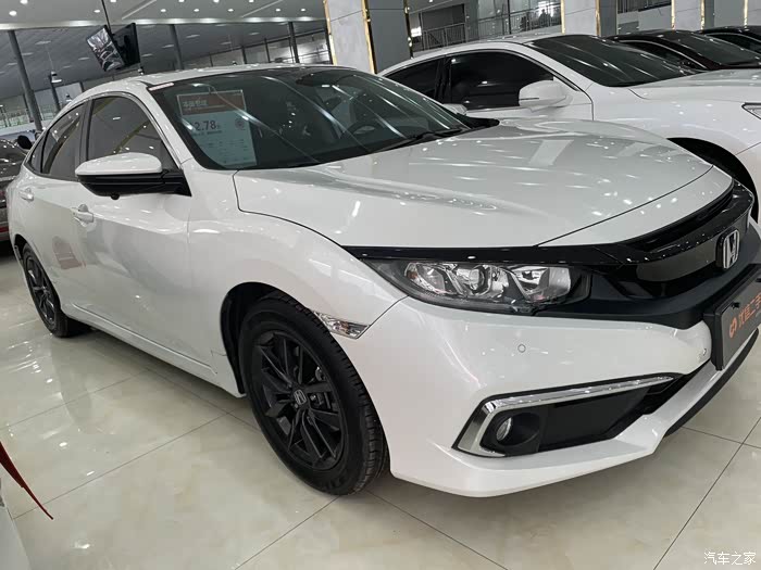 19款劲动版思域近行驶8400公里急售支持外地上牌落档