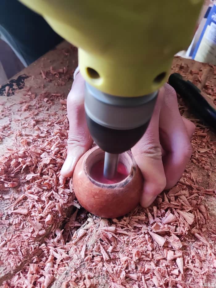 307更换自制档把头