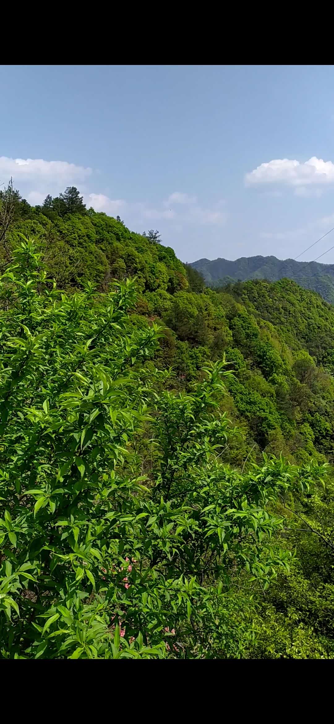 一个人的旅行,巍峨壮观的大山深处.