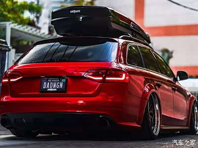 谁说奥迪a4 allroad的轮眉不好看?