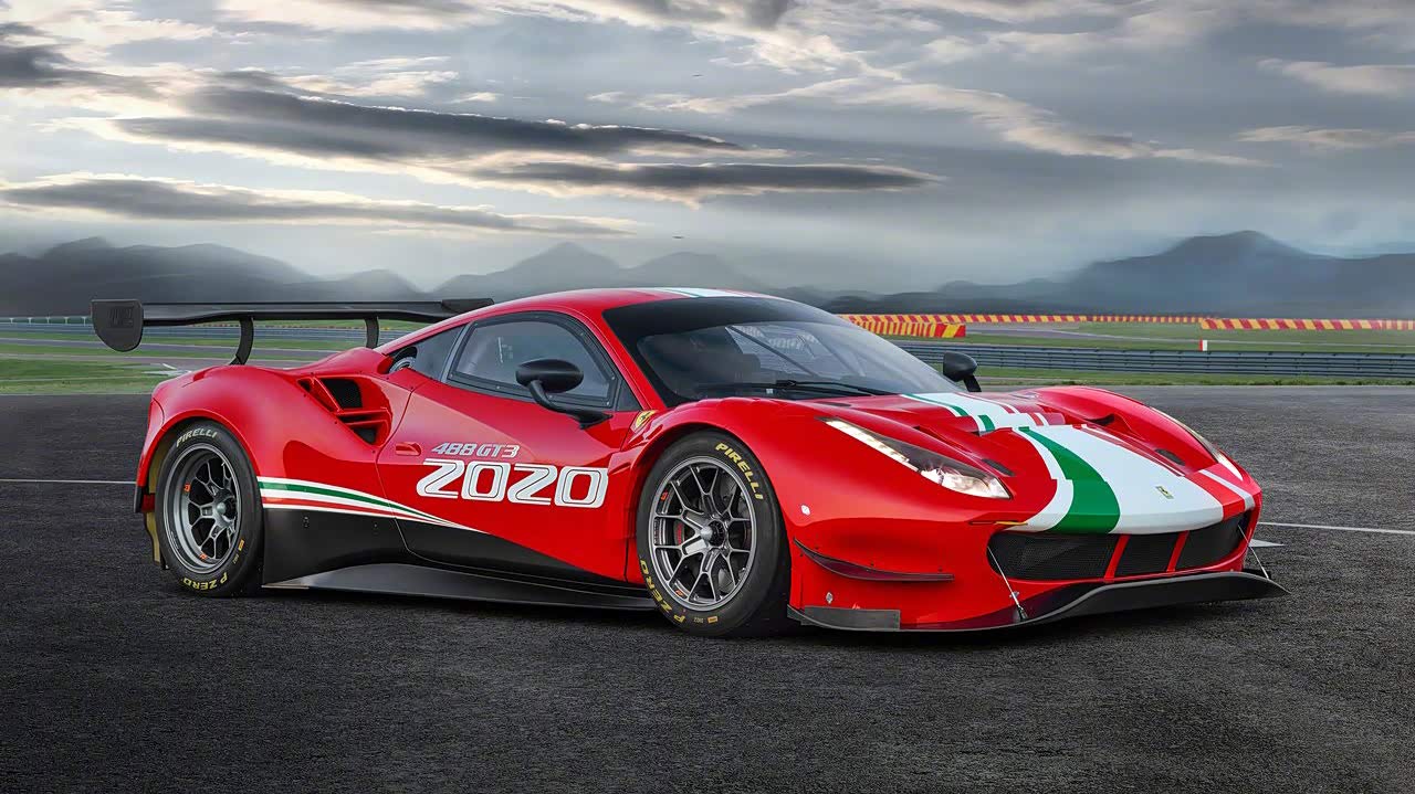 法拉利488 gt3 evo,真香.