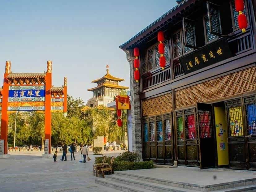 济南中心城去宽厚里步行街随手一拍