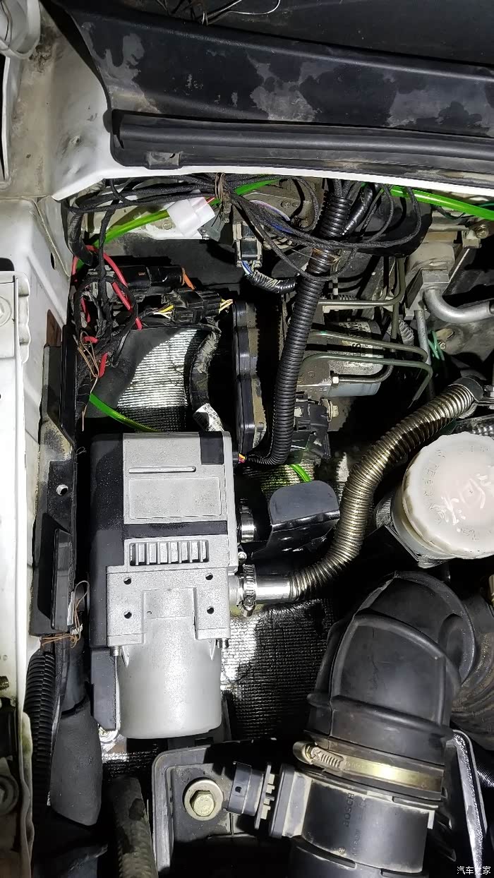 【图】安装陆风x8燃油预热器_陆风x8论坛_汽车之家论坛