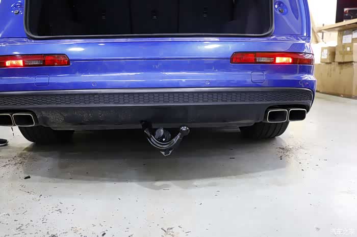 原厂q7电动拖车钩上一个安排