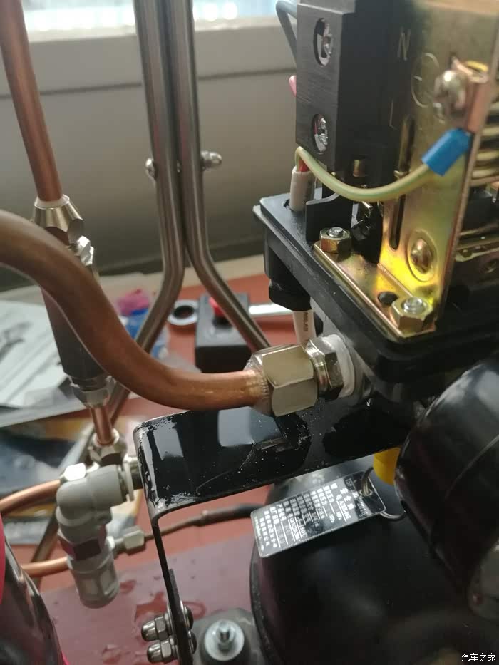 将diy进行到底,自制空压机