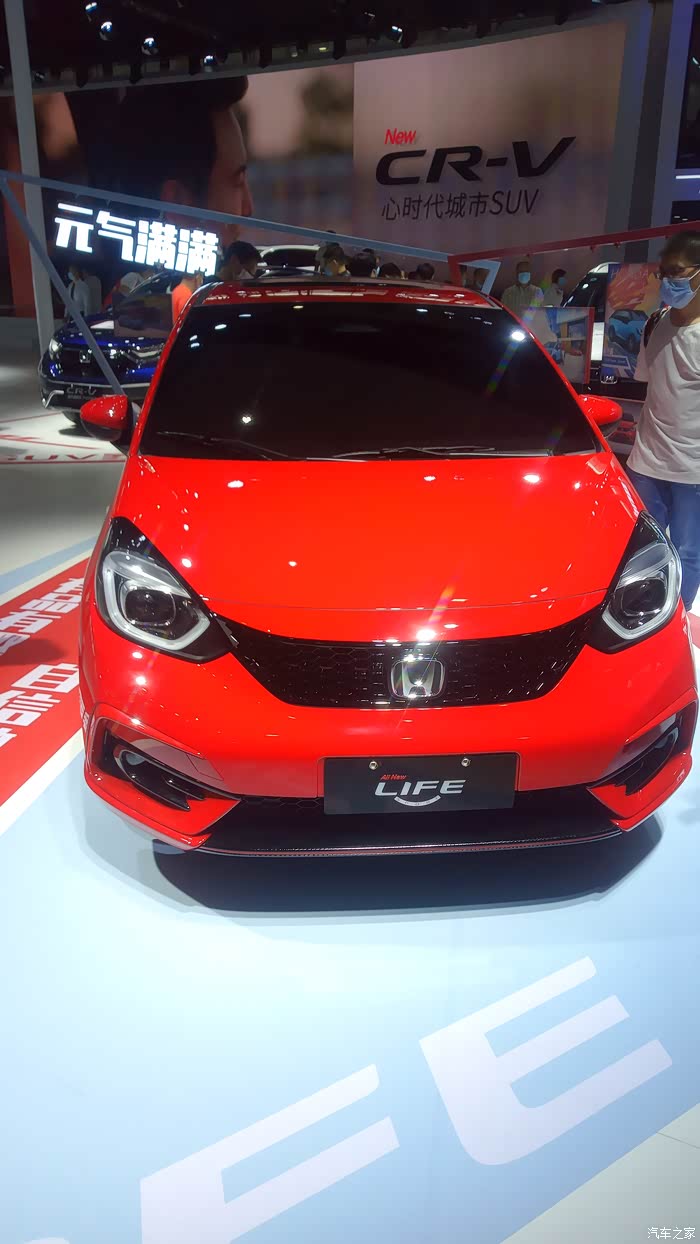 打卡2020广东车展东本飞度