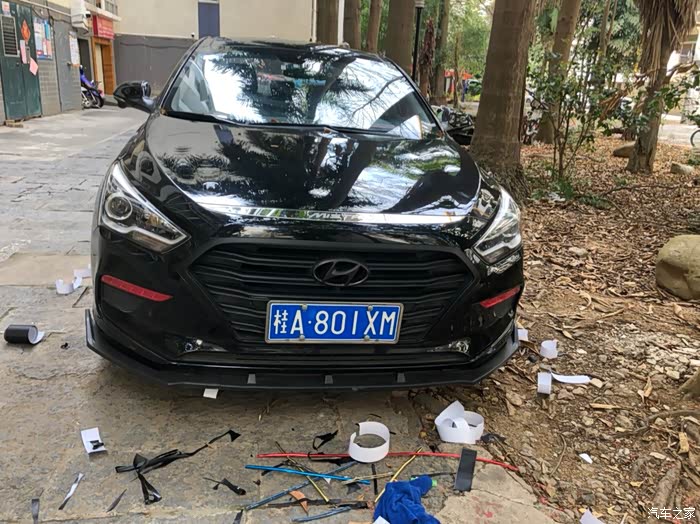 17款现代名图进阶黑武士纪录片