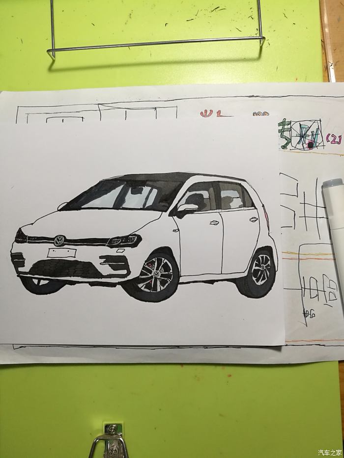 小学四年级汽车画法图片