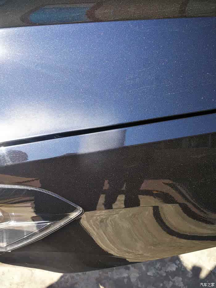黑色朗逸引擎盖漆被烤白什么鬼