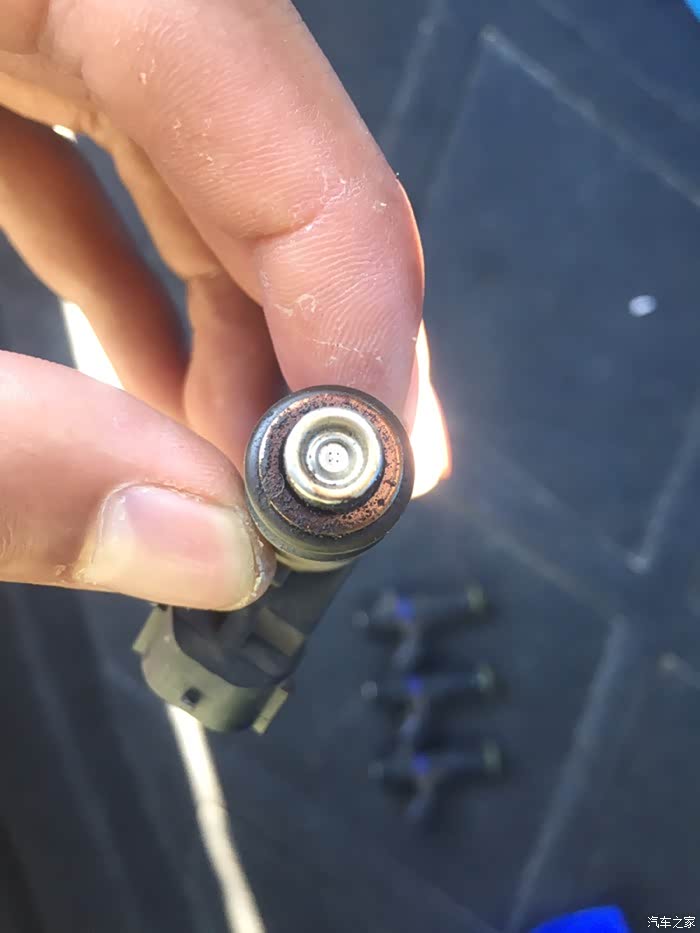【图】6孔喷油嘴更换完成!_奔腾b50论坛_汽车之家论坛