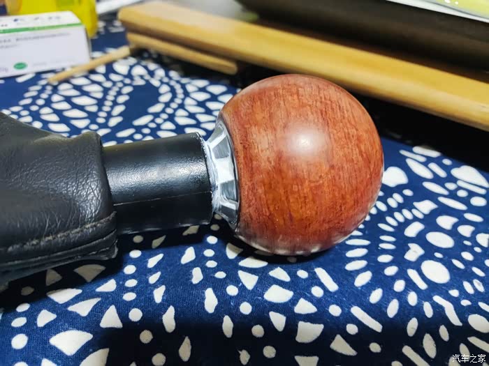 307更换自制档把头