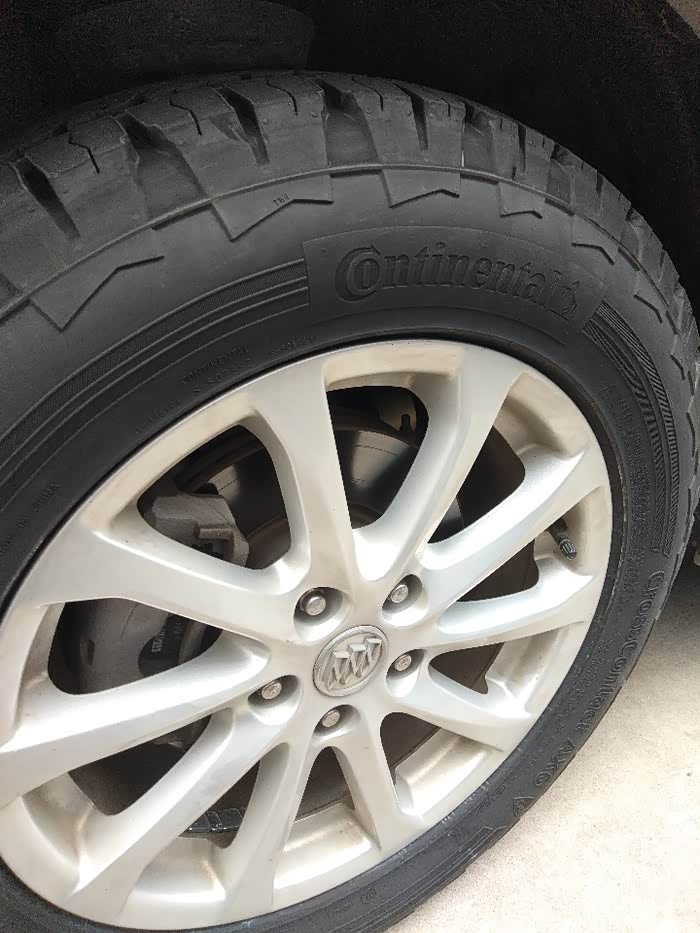 【图】别克昂科威新换马牌全路况轮胎_昂科威论坛_汽车之家论坛