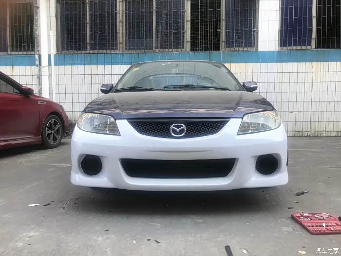 马自达323 日版mps前杠1:1