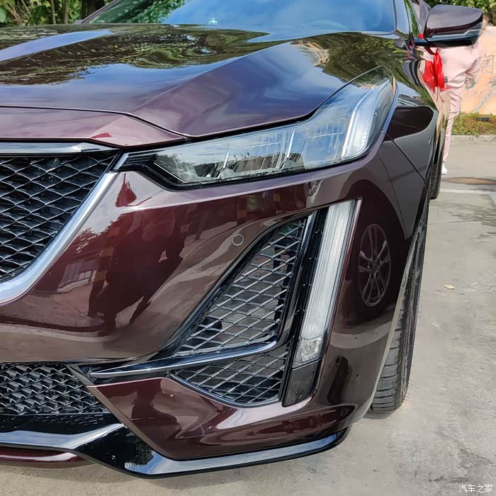 【图】稀缺珊瑚紫铂金ct5提车,年轻就是运动!