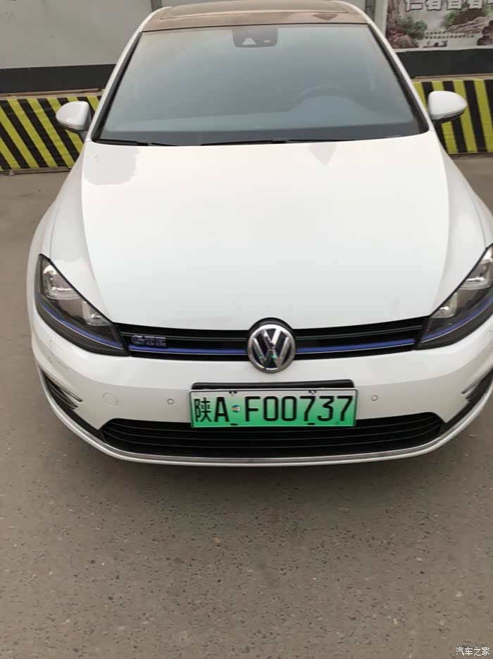 我的高尔夫gte就可以回充,并且挂的是绿牌