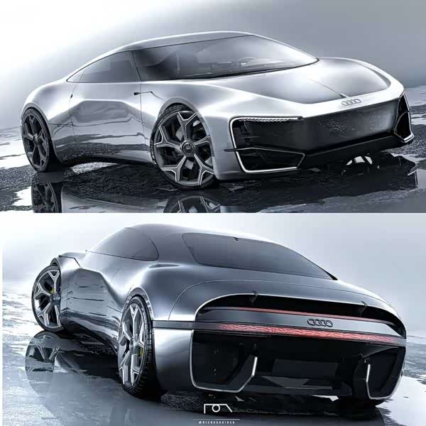 奥迪rst未来概念跑车