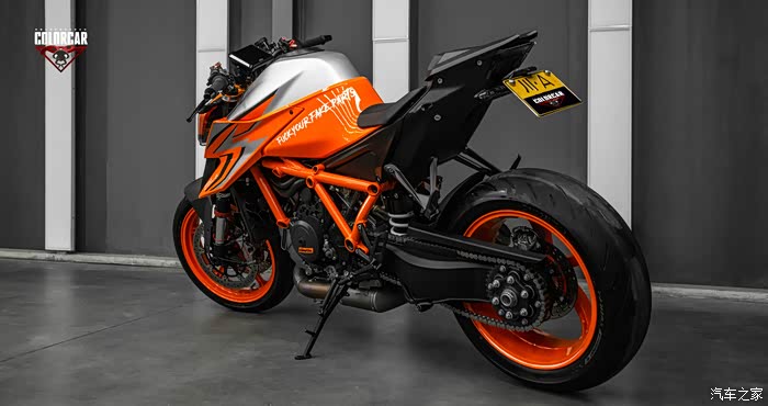 ktm1290车身改色喷漆公路上最靓的仔