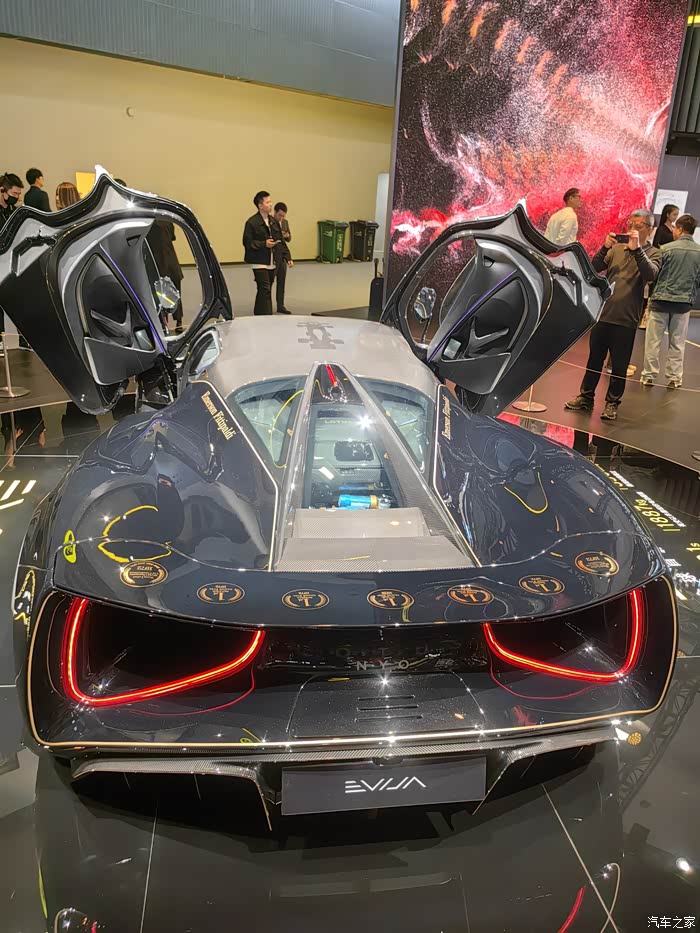 广州车展看路特斯evija