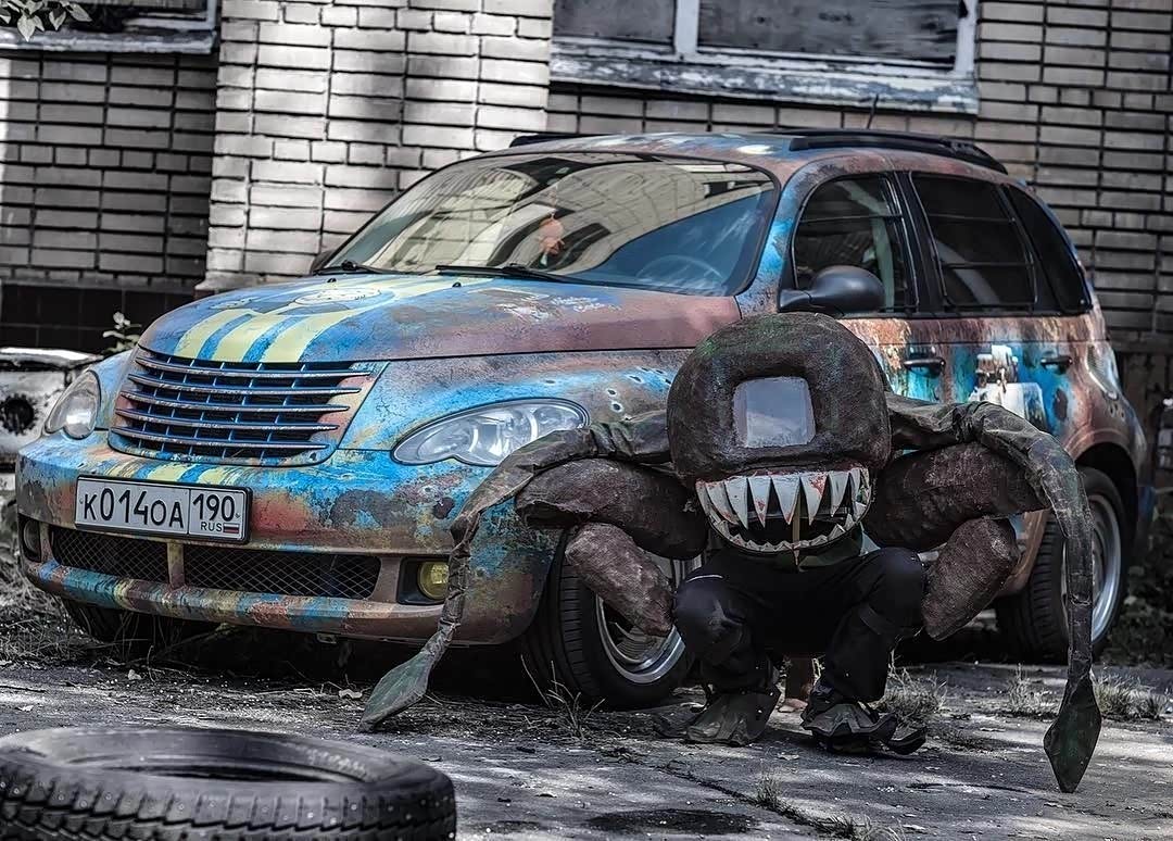 末日风格涂装的漫步者看起来很有怀旧感