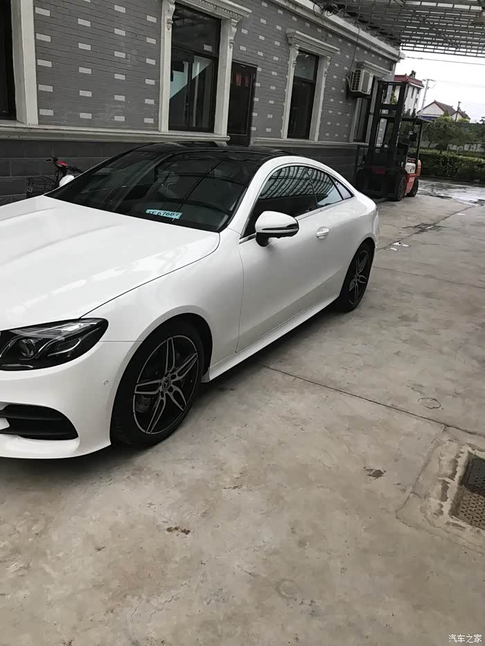 奔驰e300coupe简单作业