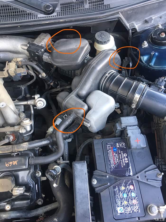 23v6老天籁自己动手更换点火线圈