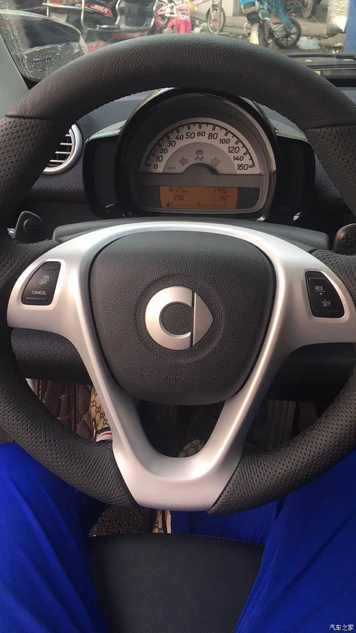 smart45110t改博速方向盘