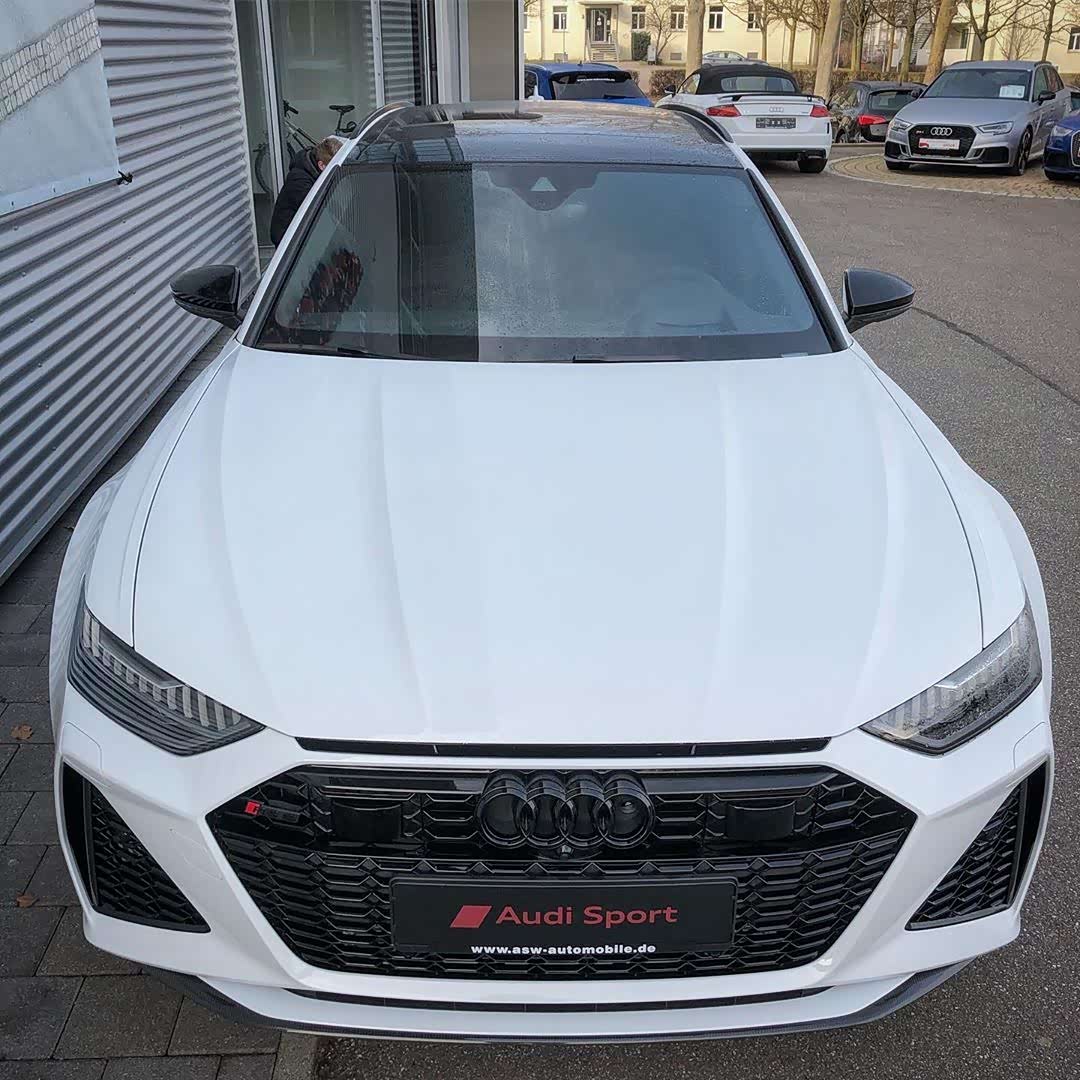 【图】白色的rs6,别说,也是一个不错的颜色,_奥迪rs论坛_汽车之家论坛