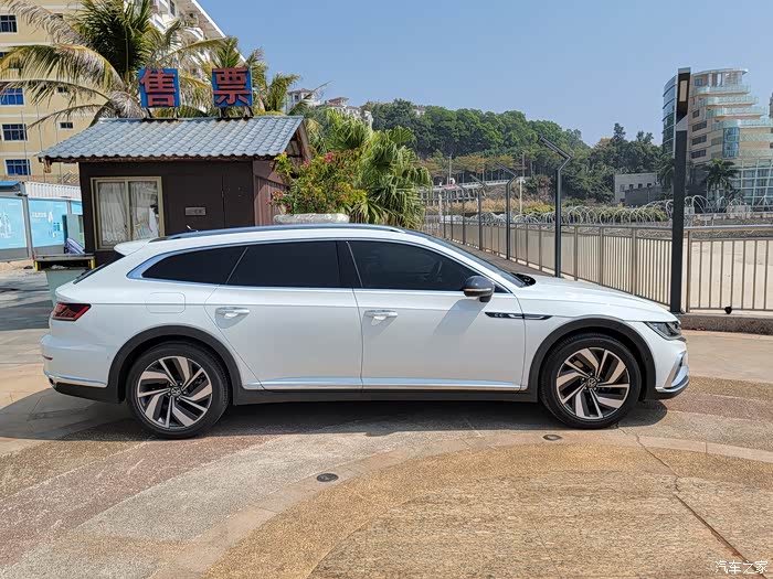 2021款一汽大众cc猎装车猎心版外观鉴赏和一些使用体会