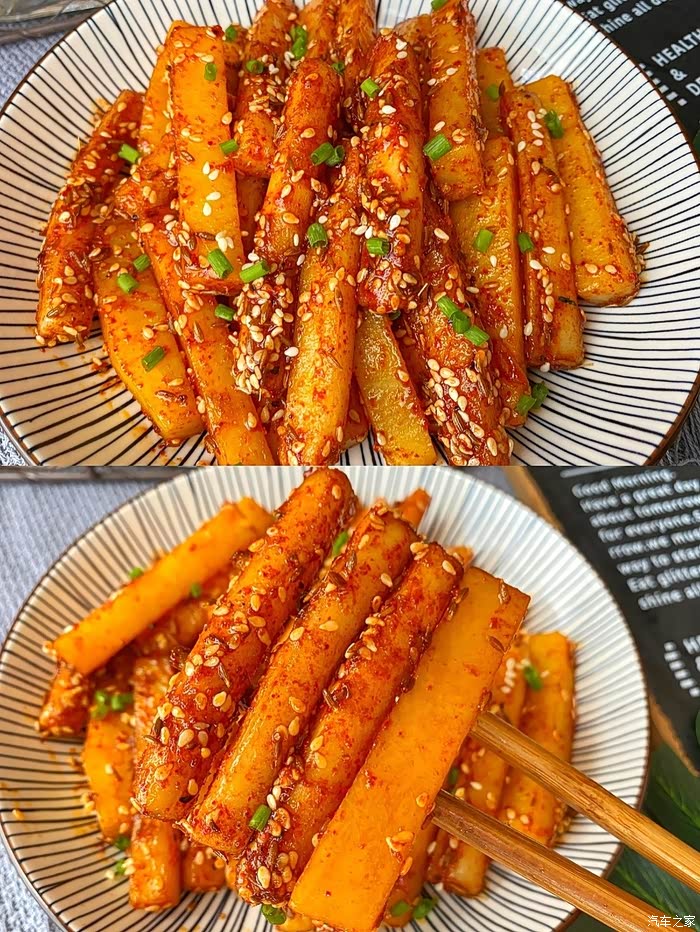 孜然年糕土豆条