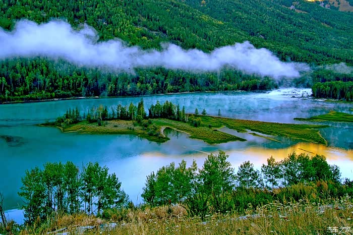 人间仙境喀纳斯