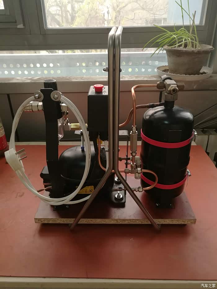 将diy进行到底,自制空压机