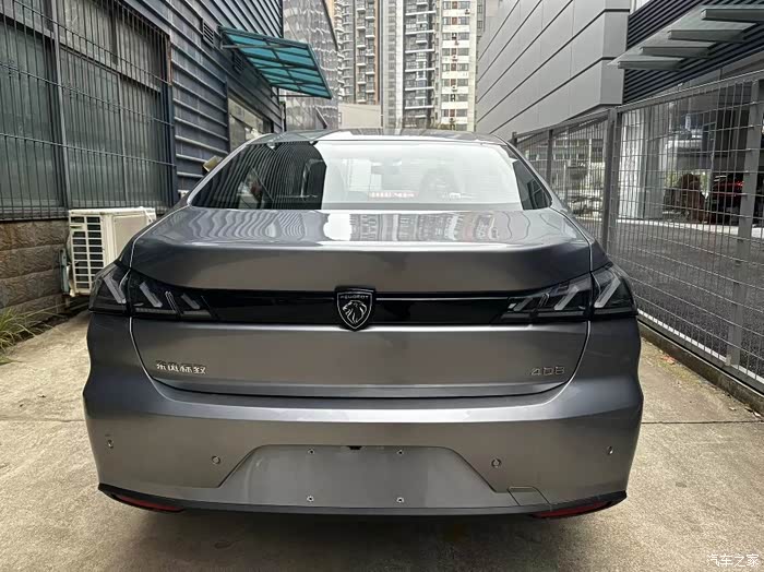 【图】今天灰色新408追光版提车了_标致408论坛_汽车之家论坛