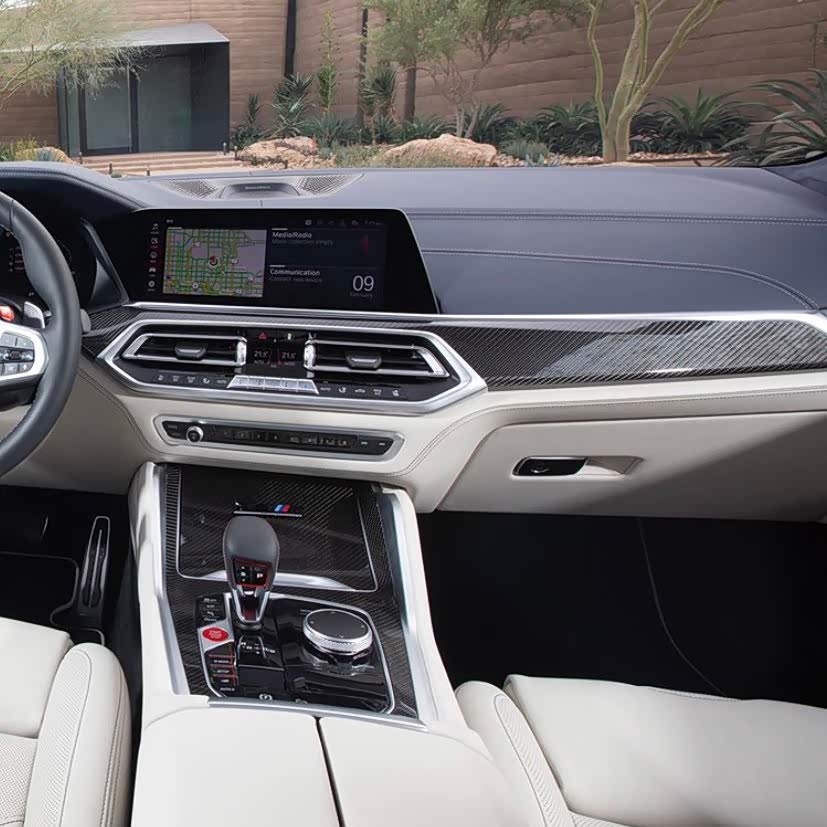 【图】全新宝马x5m 雷霆版,内饰很漂亮,很运动!