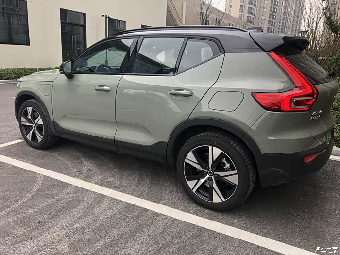 【图】沙漠绿 xc40 recharge p6 提车作业_沃尔沃xc40新能源论坛_汽车