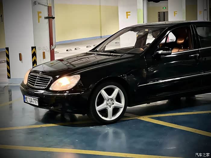 【图】入手美规标轴黑内蝴蝶奔s430_奔驰s级论坛_汽车之家论坛